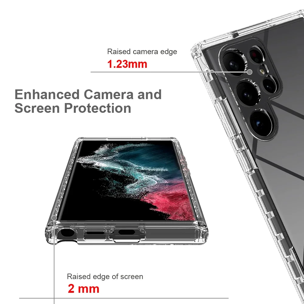 Clear TPU Silicone Rubber Protective Case