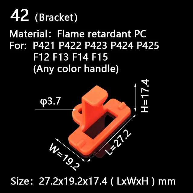 Mini Fast Wire Cable Connectors Universal Compact Conductor Spring Splicing Wiring Connector Push-in Terminal Block P421 F12 42