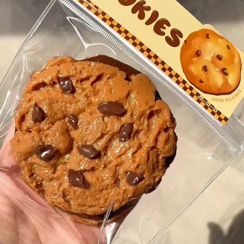 DIY Chocolate Cookies Candle Silicone Mold Cinnamon Roll Resin Mold Chocolate Biscuit Cake Decor Mochi Squishy Toy Moulds