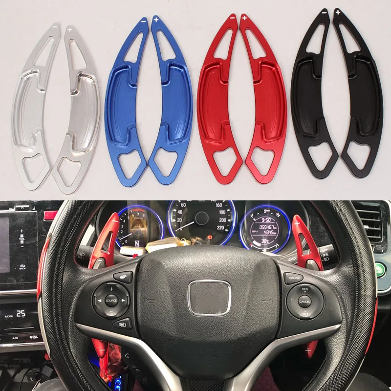 For Honda Civic Accord Spirior Odyssey 2015 2016 2017 2018 2019 Aluminum Steering Wheel Shift