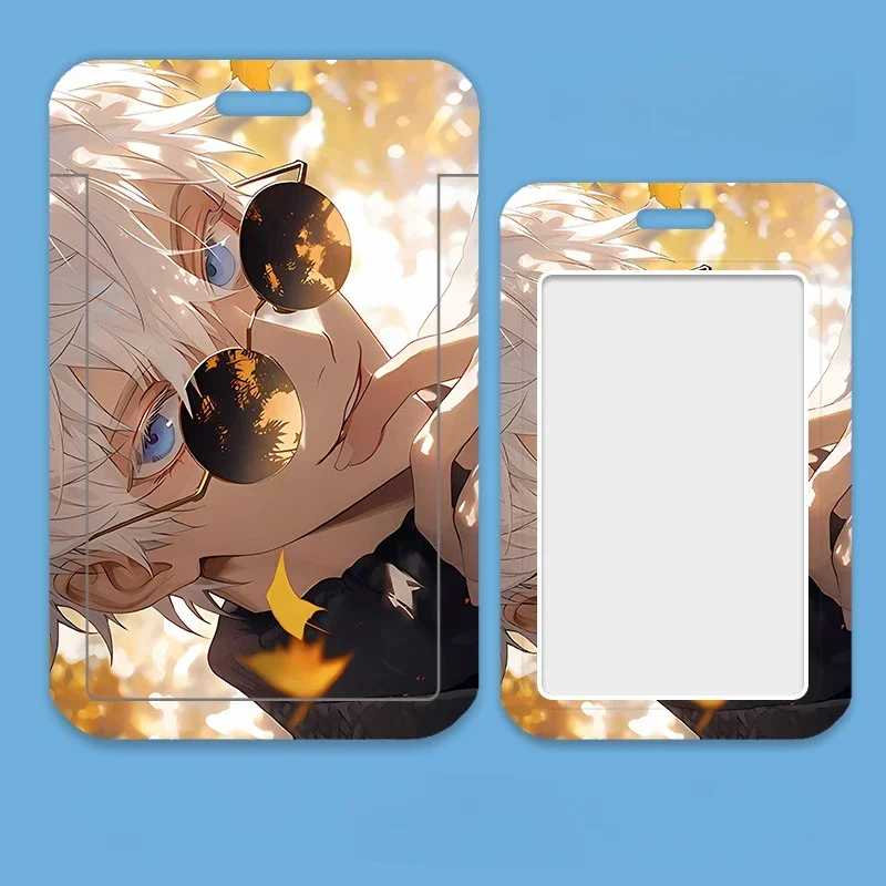 Anime Character Cartoon Pattern Card Holder Student Campus Card Protective Cover 2