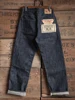 Rugged Bronson 1955 Model Raw Denim Waist Overalls 55801XX Selvedge Jeans Men 55501 1
