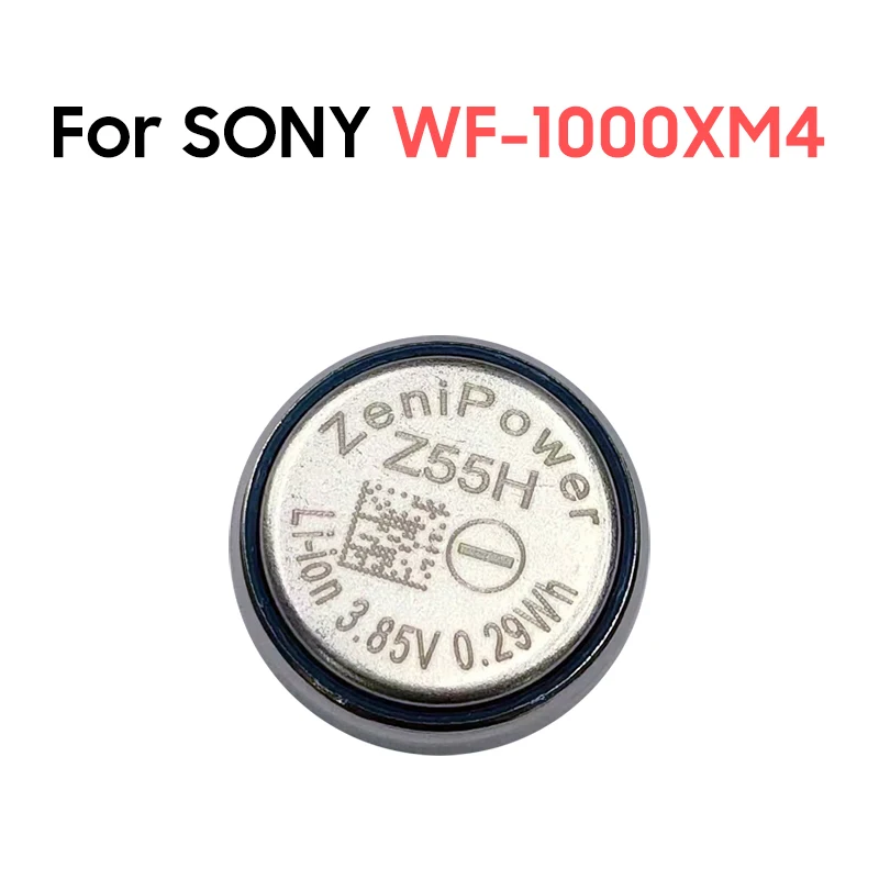 Nuova Batteria Xm4 Originale Z55H Per Auricolare Sony Wf-1000Xm4,Wi-Sp600N,Wf-Sp700N,Wf-Sp900,Wf-1000Xm3Tws, Tws 3.85V 70Mah