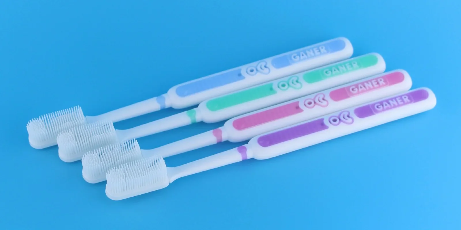 Hot Nano-antibacterial Toothbrush Family Adult Soft Fur Silicone teeth brush Oral Care Nano Brush eco friendly tooth brush tooth brush 2PCS