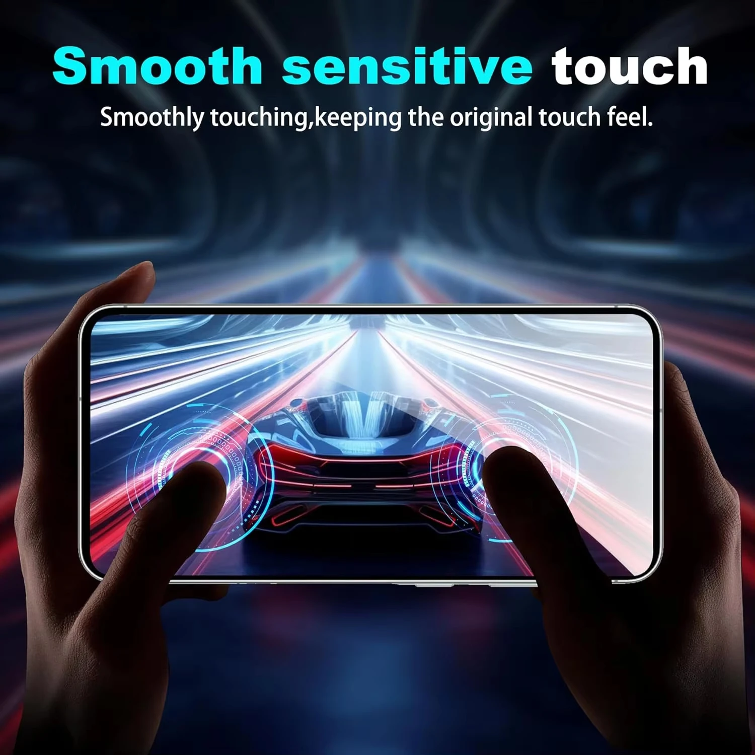 8K HD Clear Tempered Glass Screen Protector - Premium Protective Case Glass