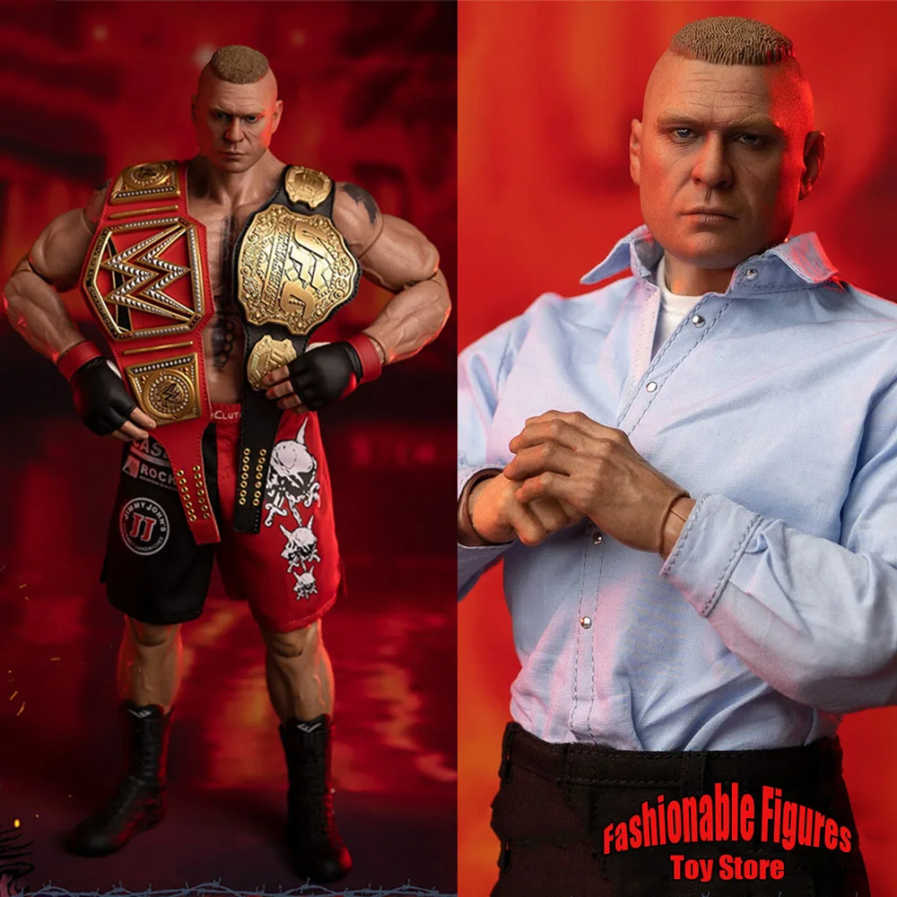 Onetoys 1/6 Ot013 Figura Da Collezione Brock Lesnar Feroce Bestia Wrestler Professionale Set Completo 12 "Uomini Soldato Action Figure Body