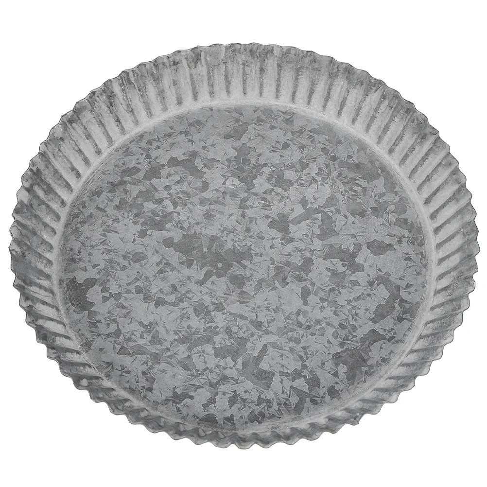 

Plant Iron Flower Pot Tray Round Flowerpot Saucer Planter Water Trays for Indoor Plants Plate