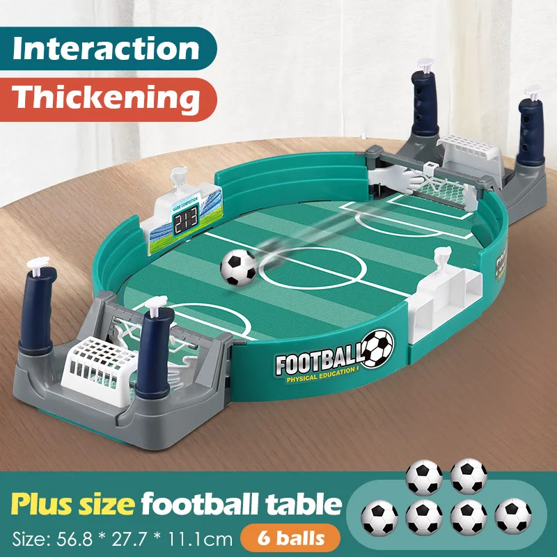 Jeu interactif Produits pour enfants Cadeau vert pour enfants Mini Jouet de  table de football