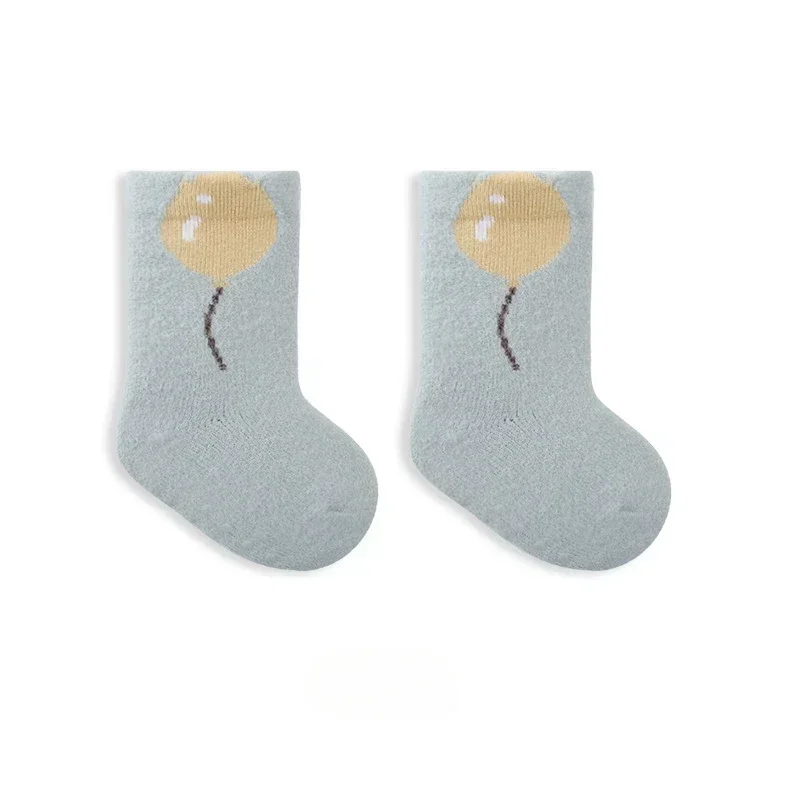 Children's Cartoon Thermal Socks - Cozy Middle Tube Trampoline Stockings