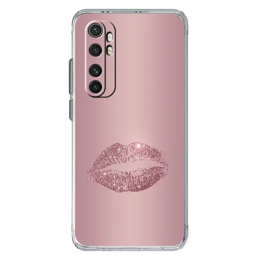 Elegant Rose Gold Art Clear Phone Case