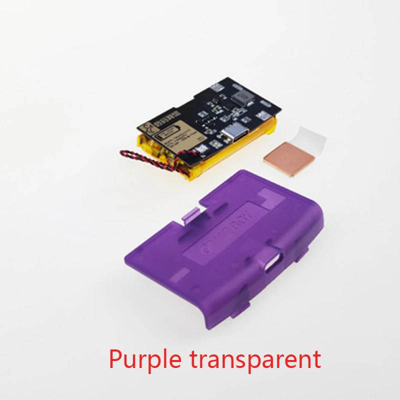 para game boy advance gba módulo de bateria de lítio bateria simples descarregável usável