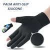 UV Sun Protection Ice Silk Gloves Full Finger Touchscreen Non Slip Gloves Breathable Summer Outdoor Gloves for Driving, Cycling 2