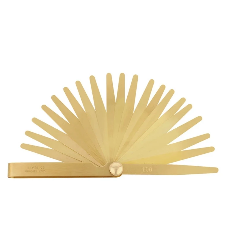 Neriox Jauge D'épaisseur Laiton 13 Lames 0.05...1.00