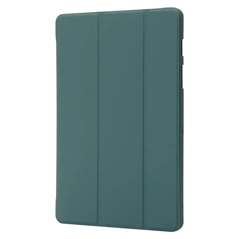 Premium PU Leather Stand Case - Soft Silicone Back Shell