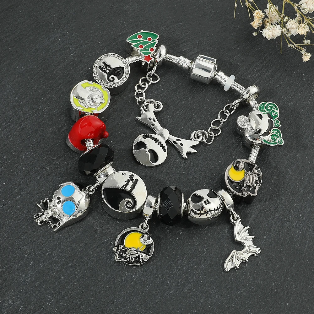 The Nightmare Before Christmas Charms Bracelets Cute Jack