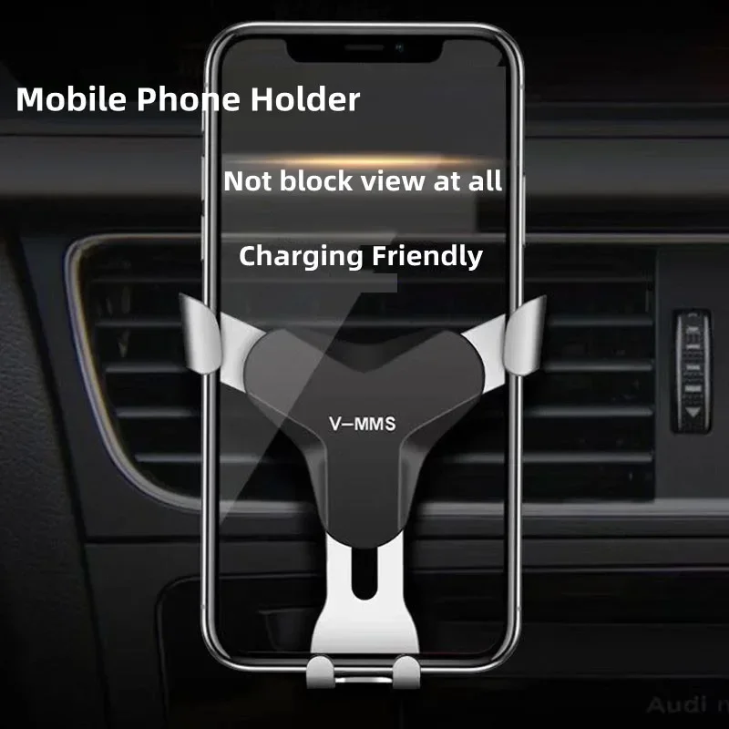 Schwerkraft Autotelefon halter Universal Auto Halterung Entlüftung  halterung Clip Handy halter Handy Ständer für iPhone 13 Xiaomi Samsung