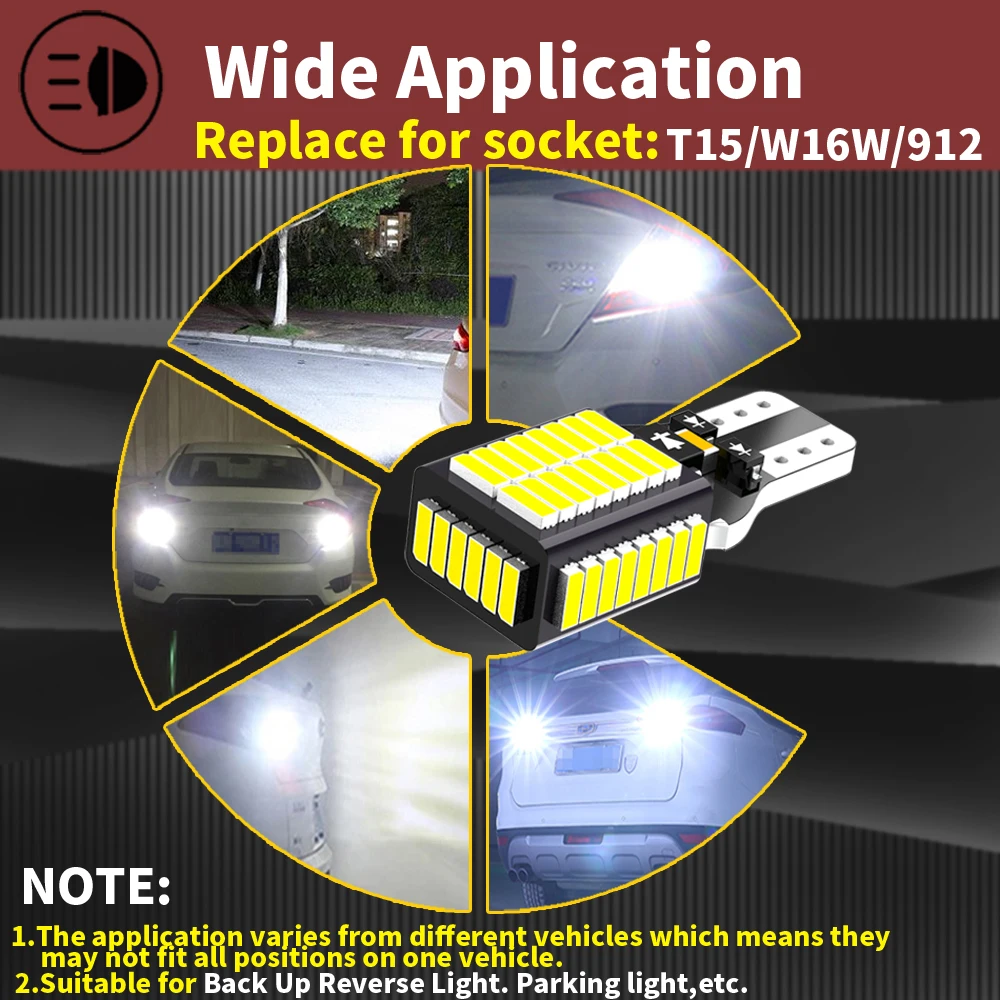 2pcs LED  Ʈ Blub   W16W T15 921 Canbus BMW E81 E87 E88 E82 E92 E90 E91 E60 F07 F11 E61 1 3 5 ø