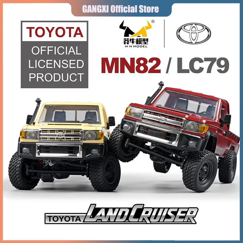 MN82 1:12 Full Scale MN Model RTR Version RC Car 2.4G 4WD 280 Motor Proportional Off-Road RC Remote Control Car for Boys Gifts rc cars