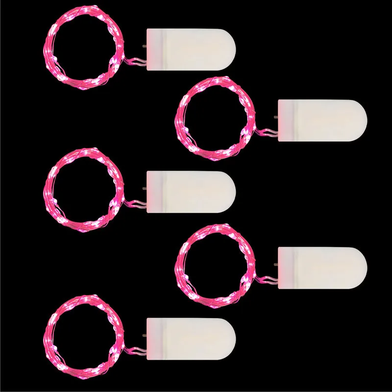 

10PCS CR2032 Battery for Garland Party Wedding Xmas Decor LED Fairy Lamp Waterproof Copper Wire String Light Mini Christmas Lamp