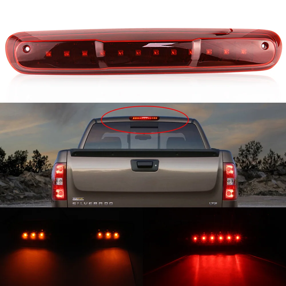 POUR 2007-13 CHEVY Silverado GMC Sierra 1500 2500 3500 DEL Troisième - Foto 14