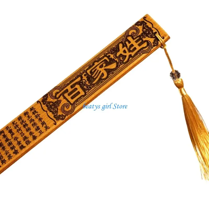 교육자 및 학술 환경을 위한 C7AB 부드러운 그립 대나무 눈금자 측정 도구