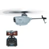 RC ERA C127 2.4G 4CH 6-Axis Gyro Altitude Hold Optical Flow Localization Flybarless RTF Sentry Helicopter with 720P Camera Drone 1