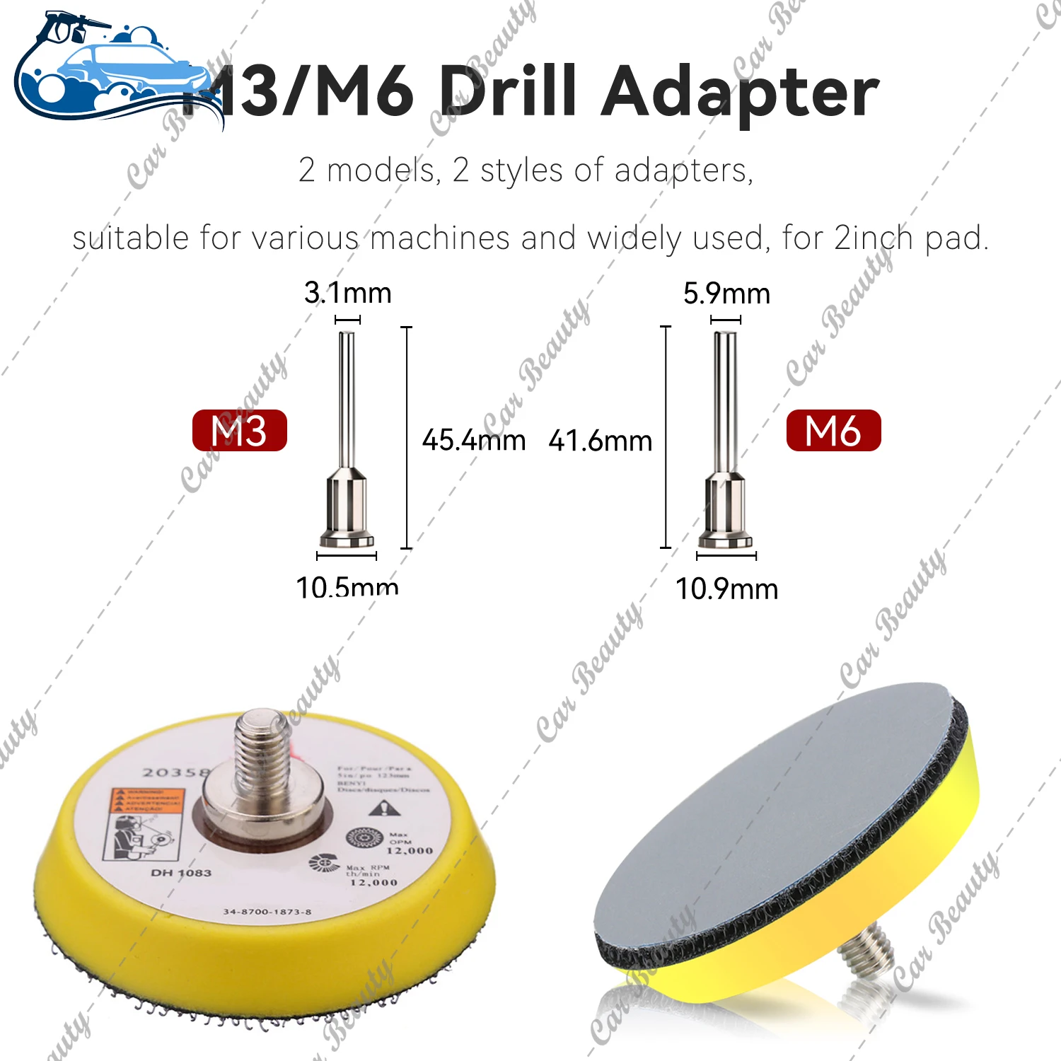 Sanding Discs Sandpaper Set Polish Sand Paper Sandpaper Tools Mini Sandpaper Kit Sander Pads 2 Inch 50mm Round Sandpaper