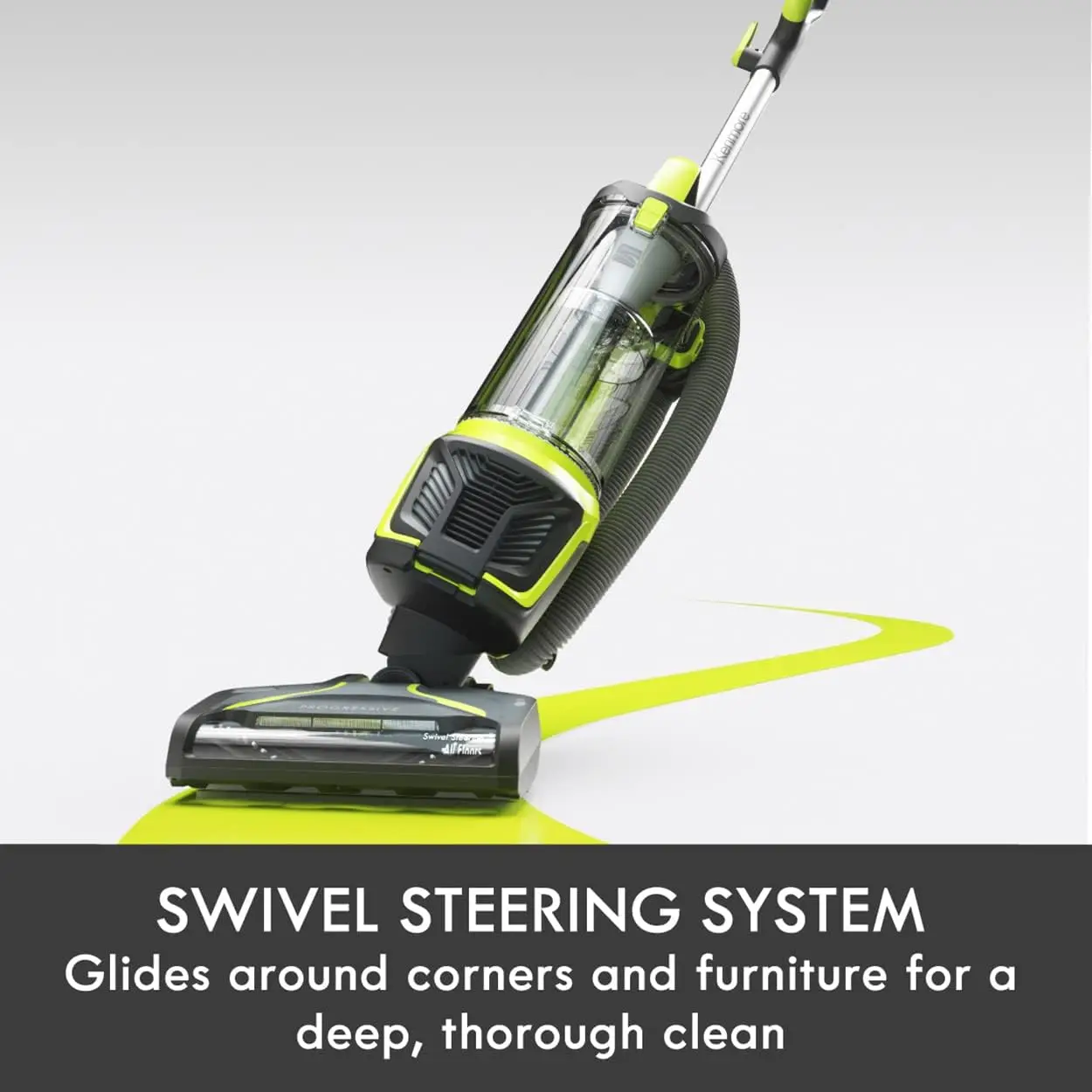 Bagless Upright Vacuum Cleaner with 2-Motor System 5