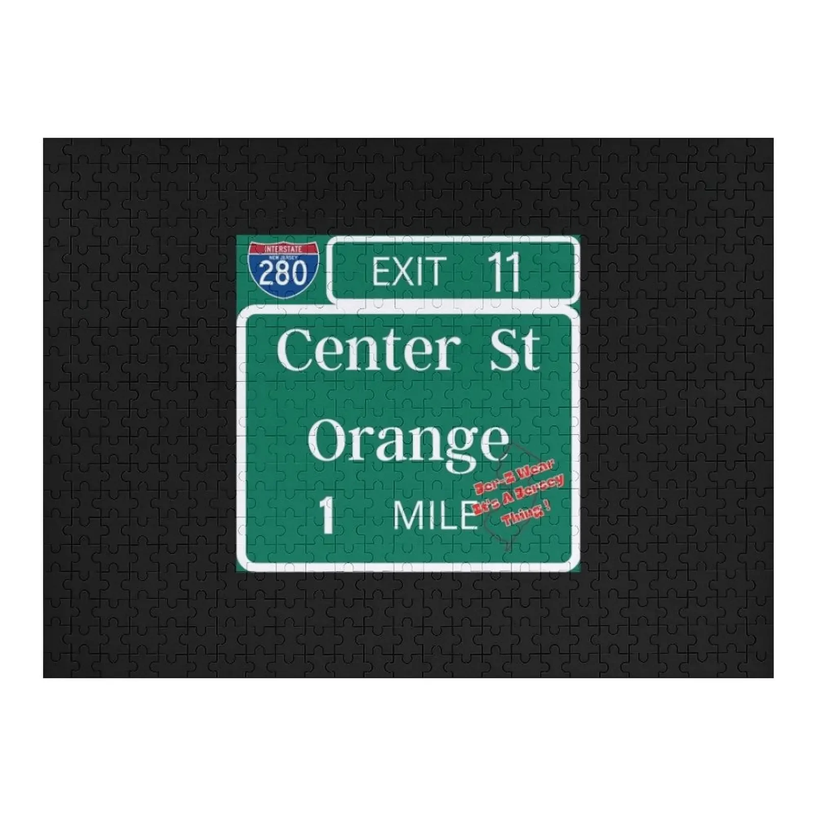 Orange NJ Shirts JerZ Wear Jigsaw Puzzle With Photo Customized Gifts For Kids Puzzle