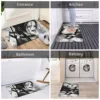 NANA Non-slip Doormat Bath Mat Singer Balcony Carpet Welcome Rug Indoor Decorative 5