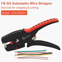 Pince à dénuder automatique légère 140g, multifonction, portable, pour électriciens 2