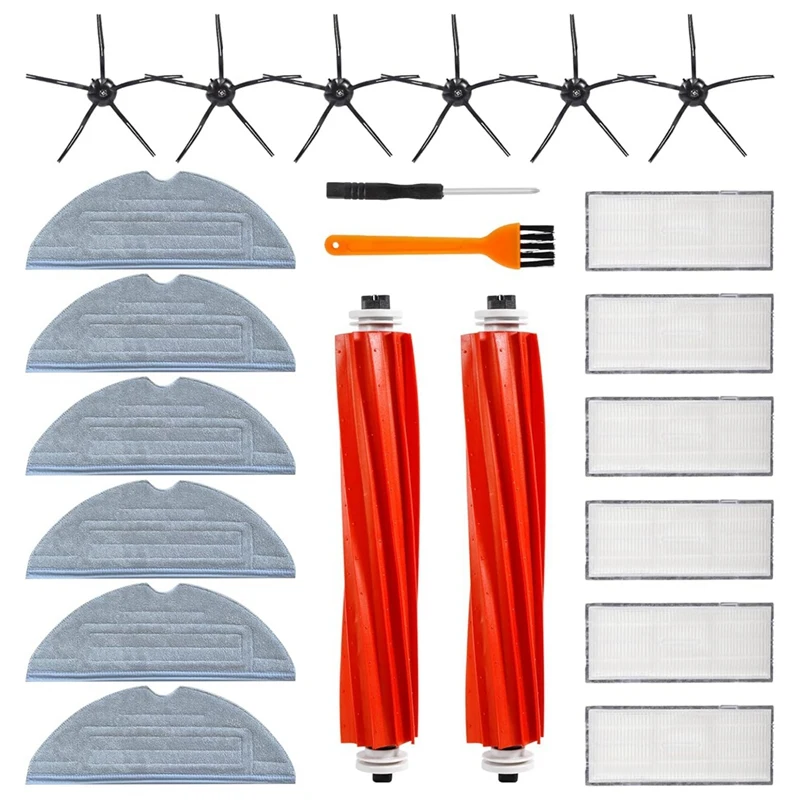

Parts Accessories For Roborock S7 , Replacement Parts For Roborock S7/S7+/T7S Plus/T7, Main Brushes, Filters, Side Brushes
