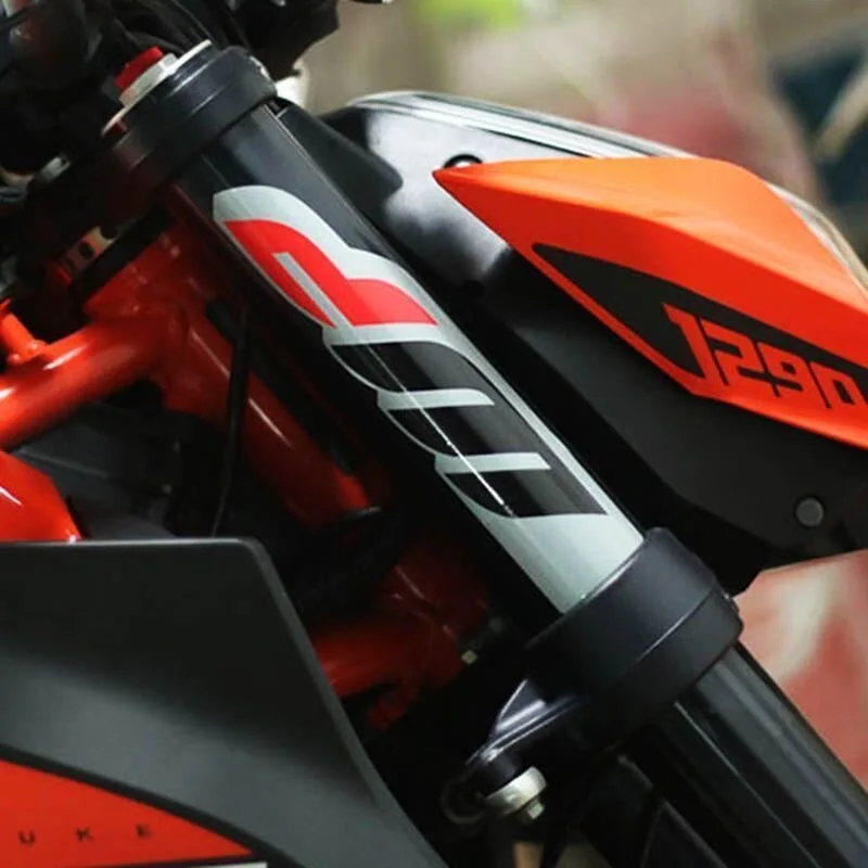 KTM 충격 오토바이 스티커, WP DUKE 250 390 790 690 1290 충격 데칼, 방수 스트레치 자동차 액세서리 스티커