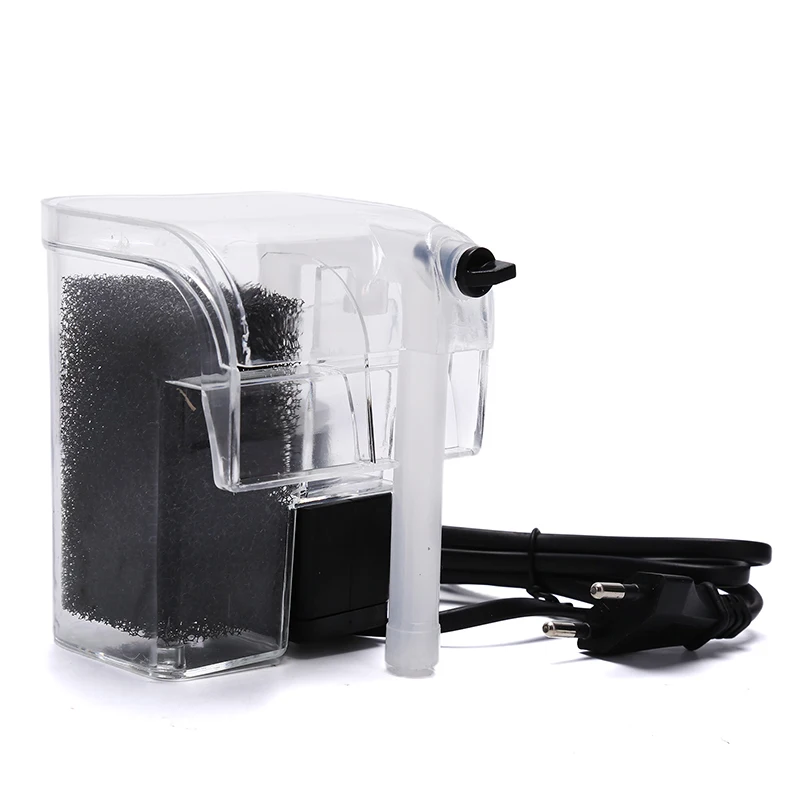 New Waterfall Hang On External Oxygen Pump Water Filter F Aquarium Fish Tank