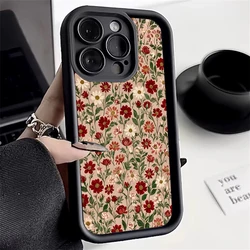 Cute Flower Pattern Silicone Soft Phone Case Cover for Poco F5 Pro 5G (1)