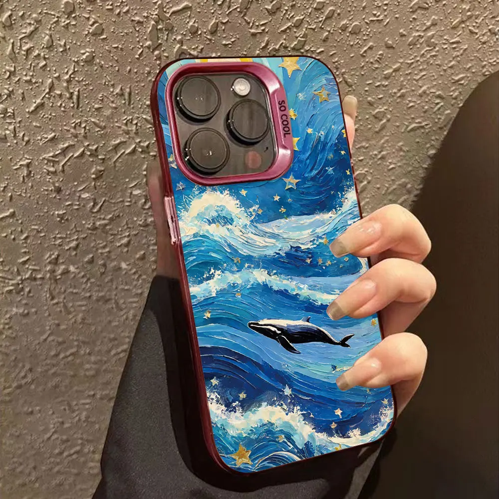 Creative Ocean-Themed Shockproof Protective Case