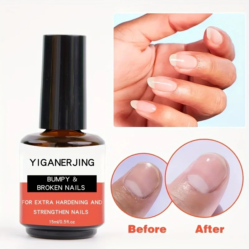 

Yiganerjing Nail Strengthener Natural Cuticle Oil 15ML Intensive Nail Repair Liquid Treatment Revitalizer Protein Base for Nail