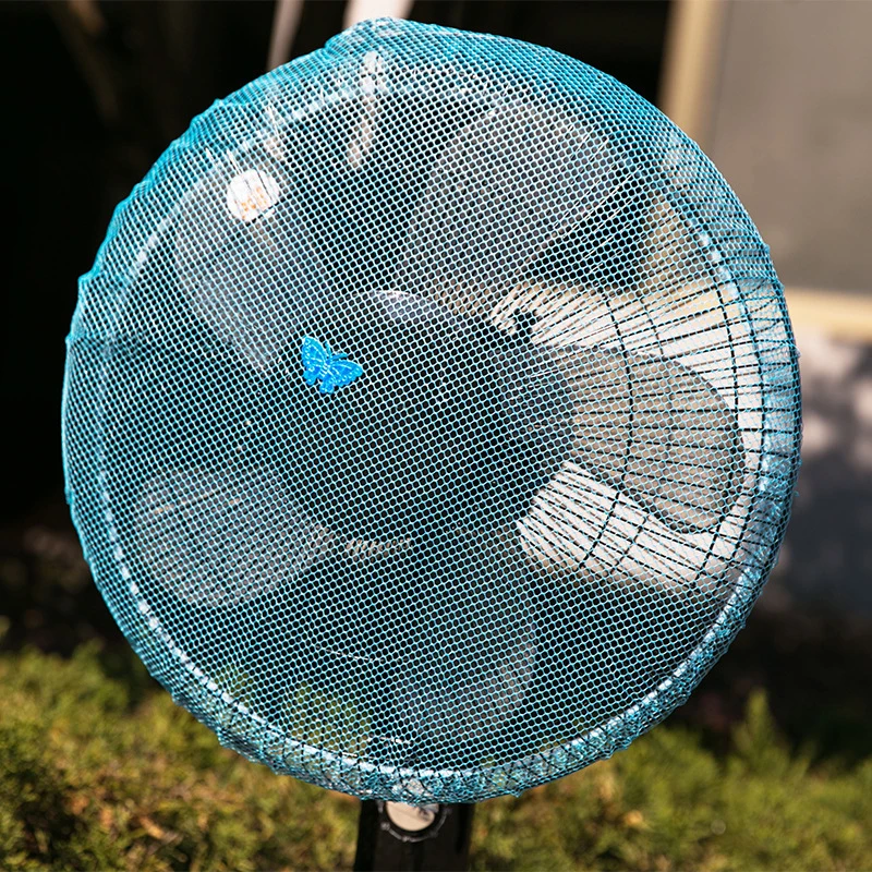 Electric Fans Round Dustproof Cover Fingers Safety Supply Dust Cover Electric Fan Protection Household Dust