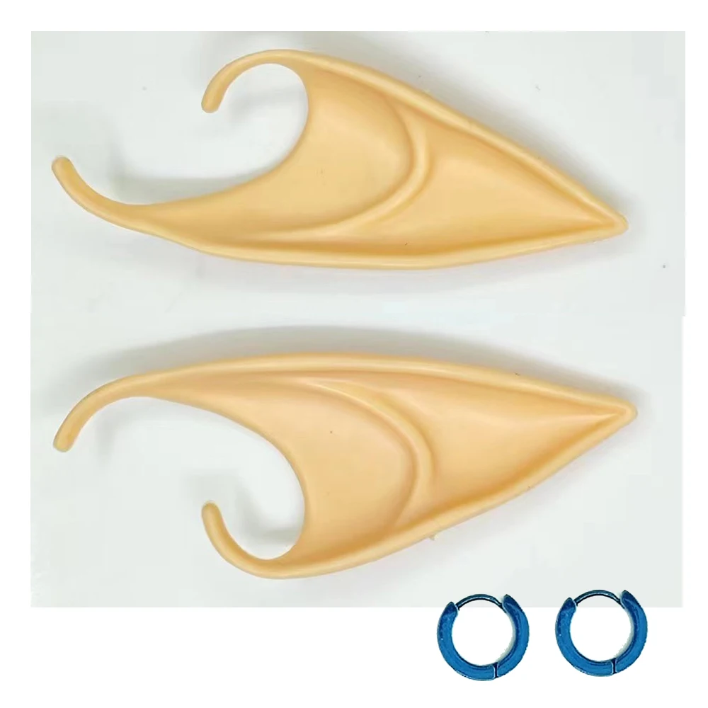 Earrings included with cosplay wig