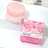 Pink rose shampoo soap, essential oil, handmade soap, nourishing, oil controlling, stain removing, floral fragrance overflowing 5