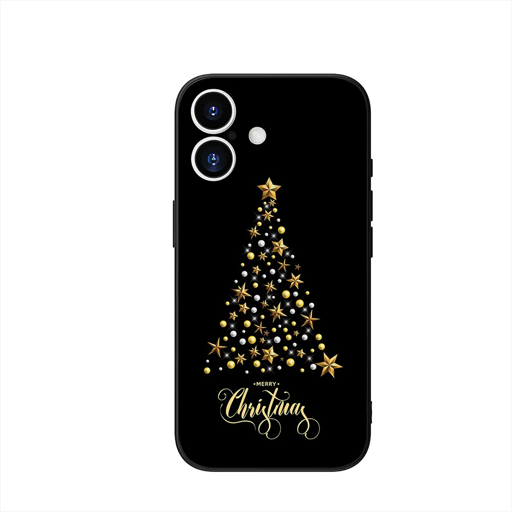 Festive Christmas Tree and Deer Gift Design Phone Case