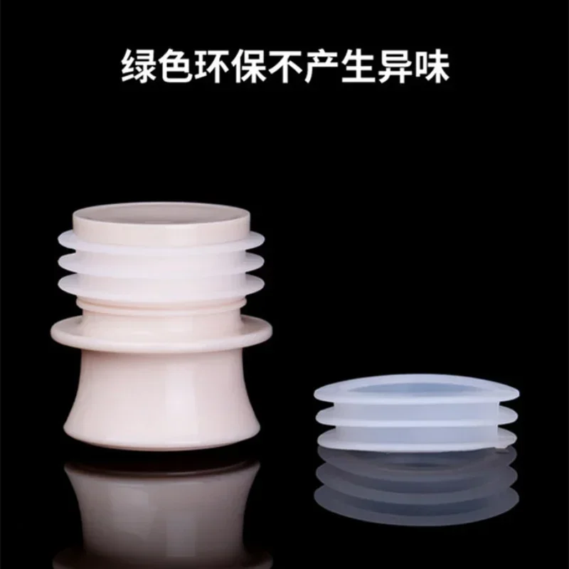 Thermos Bottle Stopper Stainless steel Silicone Kettle Cover Plug