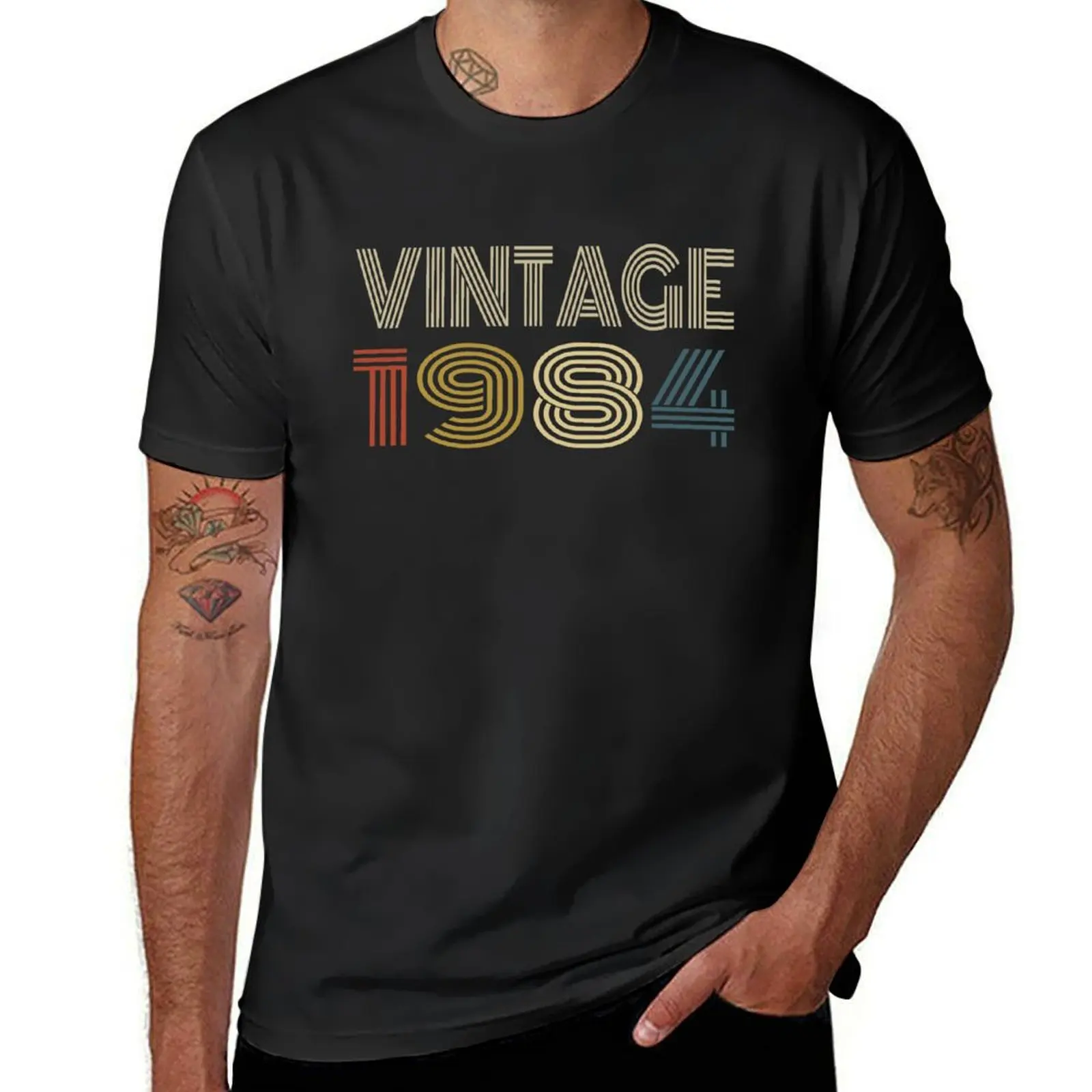 

vintage1984 Shirt. Vintage 36th Birthday Gift T-Shirt Aesthetic clothing customs design your own blacks cute tops t shirt men