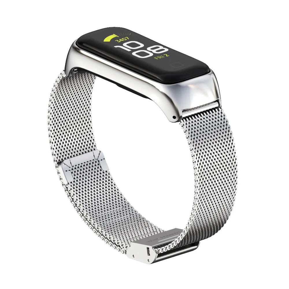 Band For Samsung Galaxy Fit Watch Bracelet Metal Watchband Smart