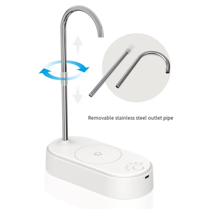 HIM-Electric Drinking Water Pump Automatic Drinking Water Dispenser Drinking Water Bottle Pump Home Office Water Pump 6