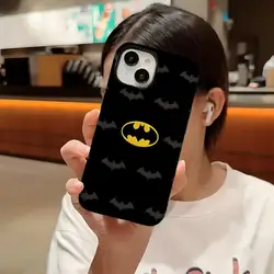 Sleek Batman Logo Dual - Layer Phone Case - iPhone 13 - 14 (Z1)