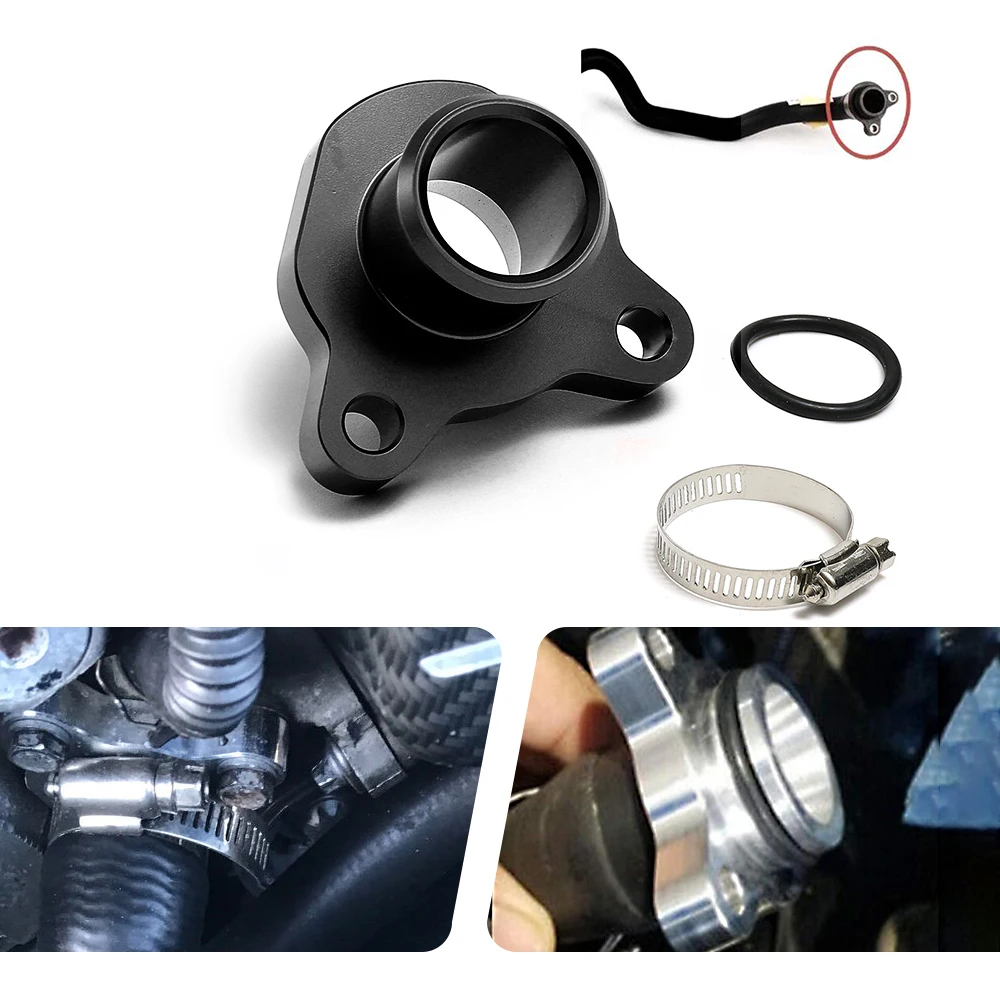 Water Hose Fitting Aluminum Water Hose Fitting Replacement Car Replacement Pipe Connector 11537541992 11537544638 for BMW N54 335i 335 HR053