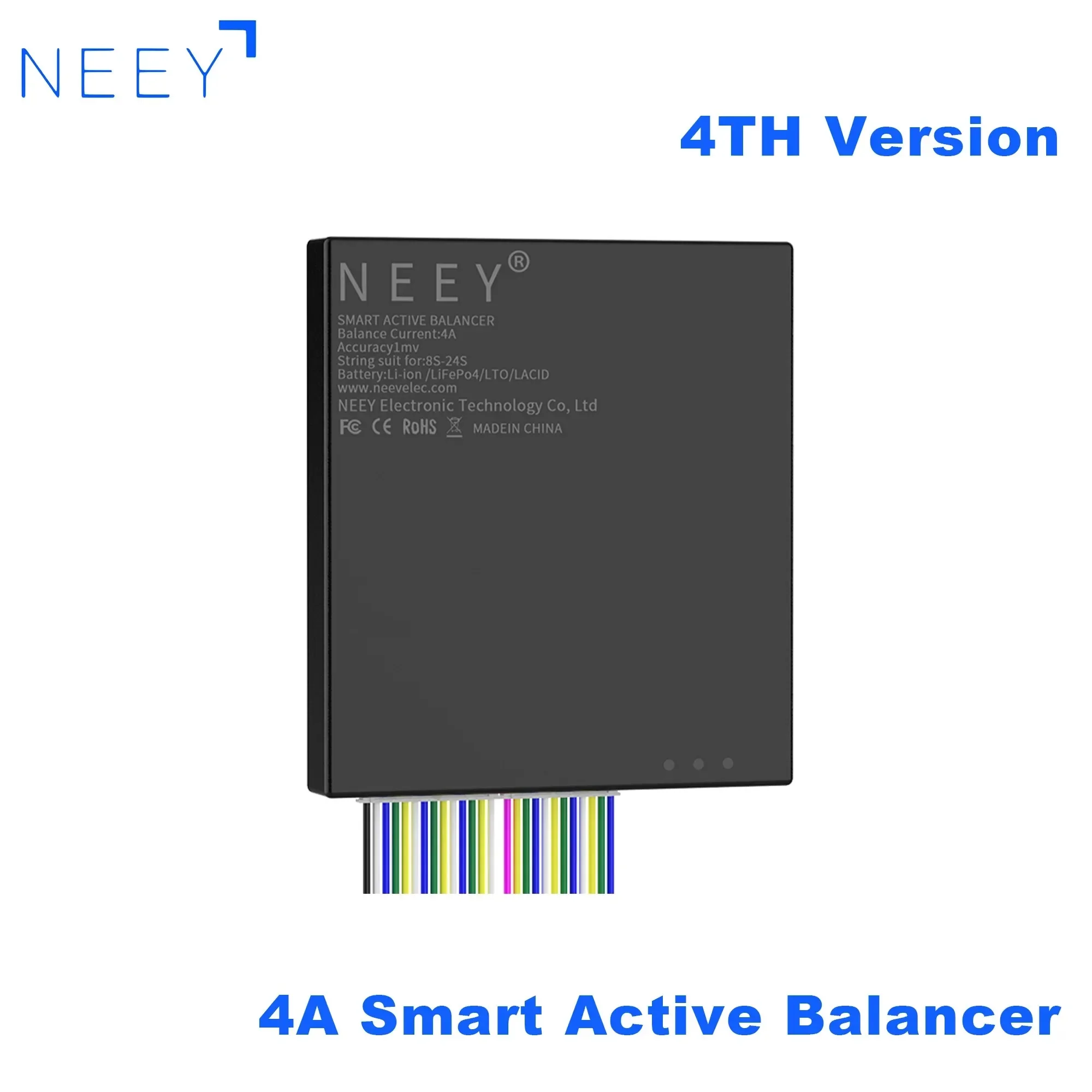 Bilanciatore Attivo Neey 4A Per Batterie Li-ion E LiFePO4 Da 2S A 24S