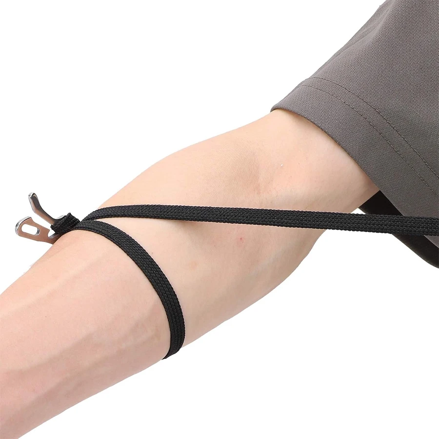 2 PCS Outdoor Survival Tourniquet-Lightweight, Stainless Steel & Rubber, Perfect for Outdoor Adventures like Hiking & Camping