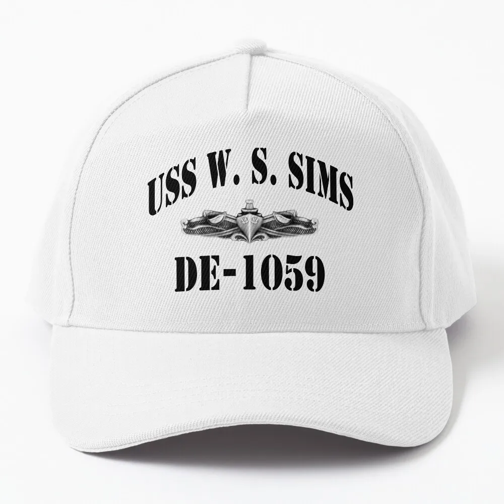 

USS W. S. SIMS (DE-1059) SHIP'S STORE Baseball Cap Trucker Hat Military Tactical Cap Hat For Man Women'S